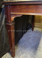 Antique Victorian Mahogany and Oak table 